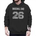 BASEBALL DAD 2026 SENIOR BASEBALL DAD SENIOR CLASS 26 Men Hoodie BASEBALL DAD 2026 SENIOR BASEBALL DAD SENIOR CLASS 26 Men Hoodie
