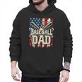 Baseball Dad American USA Flag Dada Men Baseball Fathers Day Men Hoodie Baseball Dad American USA Flag Dada Men Baseball Fathers Day Men Hoodie