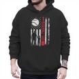 Baseball Dad Father And Son Baseball Love Men Hoodie