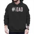 Baseball Dad Father's Day Baseball Player Fan Daddy Papa Men Hoodie