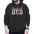 Baseball Dad Happy Fathers Day For Men Boys Baseball Lovers Men Hoodie