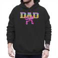Baseball Dad Ice Cream Drip Game Day Family Matching Men Hoodie