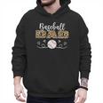 Baseball Dad Leopard Baseball Player Men Hoodie Baseball Dad Leopard Baseball Player Men Hoodie