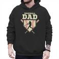 Baseball Dad Sport Fan Father Men Hoodie