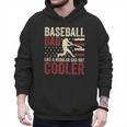 Baseball Dad Vintage Baseball Father’s Day Men Hoodie