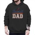 Baseball Dad Vintage Sports For Proud Fathers Men Hoodie