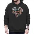 Best Baseball Dad Ever Heart Men Hoodie