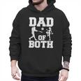 Dad Of Both Gymnastics Baseball Dad Men Hoodie Dad Of Both Gymnastics Baseball Dad Men Hoodie