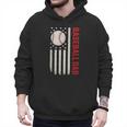 Vintage Baseball DAD American Flag Fathers Day 4th Of July Men Hoodie Vintage Baseball DAD American Flag Fathers Day 4th Of July Men Hoodie