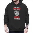 Vintage I'm Not Yelling This Is My Baseball Dad Voice Men Hoodie