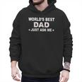 World's Best Dad Just Ask Me Baseball Dad Father's Day Men Hoodie
