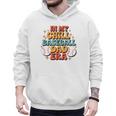 Baseball In My Chill Baseball Dad Era Retro Bright Vibes Men Hoodie