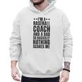 Baseball Coach And A Dad So Basically Baseball Dad Men Hoodie
