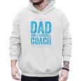 Baseball Dad Coach Father's Day Raglan Baseball Tee Men Hoodie
