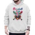 Baseball Dad Game Day Vibes Ice Cream Drip Baseball Daddy Men Hoodie