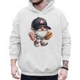 Baseball Dad Gnome Grandpa For Men Baseball Hot Dog Men Hoodie