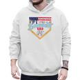 Baseball Dad Ice Cream Drip Father American Flag 4th Of July Men Hoodie Baseball Dad Ice Cream Drip Father American Flag 4th Of July Men Hoodie