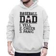 Baseball Dad Parent Of Player Family Sports Fan Lover Men Hoodie