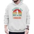 Baseball Dad Like A Regular Dad But Cooler Father's Day Premium Men Hoodie Baseball Dad Like A Regular Dad But Cooler Father's Day Premium Men Hoodie