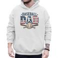 Patriotic Baseball Dad USA Flag American 4th Of July Men Hoodie Patriotic Baseball Dad USA Flag American 4th Of July Men Hoodie