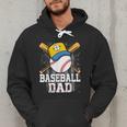 Baseball Dad Happy Fathers Day For Men Boys Kids Men Hoodie Baseball Dad Happy Fathers Day For Men Boys Kids Men Hoodie