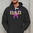 Baseball Dad Ice Cream Drip Game Day Family Matching Men Hoodie