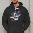 Baseball Dad Kids Birthday Baseball Drip Ice Cream Family Men Hoodie Baseball Dad Kids Birthday Baseball Drip Ice Cream Family Men Hoodie
