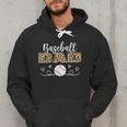 Baseball Dad Leopard Baseball Player Men Hoodie Baseball Dad Leopard Baseball Player Men Hoodie