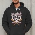 Baseball Dad Sports Lover Father's Day Father In Law Men Hoodie Baseball Dad Sports Lover Father's Day Father In Law Men Hoodie