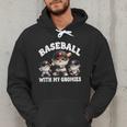 Baseball Gnome Grandpa With Sayings For Baseball Dad Coach Men Hoodie Baseball Gnome Grandpa With Sayings For Baseball Dad Coach Men Hoodie