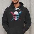 Cool Baseball Ice Cream Dripping Baseball Dad Baseball Lover Men Hoodie Cool Baseball Ice Cream Dripping Baseball Dad Baseball Lover Men Hoodie