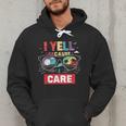 I Yell Because I Care Baseball Dad Father's Day Boys Summer Men Hoodie I Yell Because I Care Baseball Dad Father's Day Boys Summer Men Hoodie