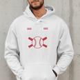 Baseball Dad Father Homerun Fathers Day Baseball Lovers Premium Men Hoodie