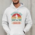 Baseball Dad Like A Regular Dad But Cooler Father's Day Premium Men Hoodie Baseball Dad Like A Regular Dad But Cooler Father's Day Premium Men Hoodie