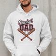Baseball Dad Vintage Father's Day Family Humor Sport Lovers Men Hoodie Baseball Dad Vintage Father's Day Family Humor Sport Lovers Men Hoodie