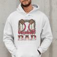 Retro Baseball Dad Leopard Proud Ball Dad Men Hoodie Retro Baseball Dad Leopard Proud Ball Dad Men Hoodie
