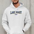 Vintage Lake Mary Florida Baseball Dad Lovers An Fans Men Hoodie
