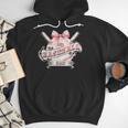 Baseball Dad With Coquette Cute Bow Sport Season Men Hoodie Baseball Dad With Coquette Cute Bow Sport Season Men Hoodie