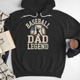 Baseball Dad Retro American Flag Style Men Hoodie Baseball Dad Retro American Flag Style Men Hoodie