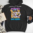 Baseball Dad Squad Fox On The Bat Men Hoodie
