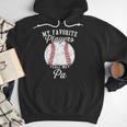 My Favorite Baseball Player Calls Me Pa Baseball Dads Men Hoodie