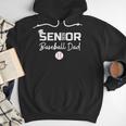 Senior 2025 Baseball Dad Parent Helper Baseball Graduate Men Hoodie