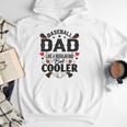 Men Baseball Dad Like a Regular Dad But Cooler Men Hoodie Men Baseball Dad Like a Regular Dad But Cooler Men Hoodie