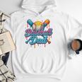 Retro Baseball Dad Dripping Ice Cream Father's Day Men Hoodie Retro Baseball Dad Dripping Ice Cream Father's Day Men Hoodie