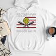 Softball Dad Like a Baseball Dad But Bigger Balls Father Day Premium Men Hoodie Softball Dad Like a Baseball Dad But Bigger Balls Father Day Premium Men Hoodie
