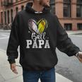 Ball Papa Softball Baseball Dad Fathers Day Men Hoodie Ball Papa Softball Baseball Dad Fathers Day Men Hoodie