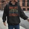 Baseball Dad Men Dad Life Just Another Day At The Ballpark Men Hoodie