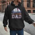 Retro Baseball Dad Happy Fathers Day For Men Sports Lovers Men Hoodie Retro Baseball Dad Happy Fathers Day For Men Sports Lovers Men Hoodie