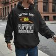 SOFTBALL DAD Like a Baseball Dad But With Bigger Balls Game Men Hoodie SOFTBALL DAD Like a Baseball Dad But With Bigger Balls Game Men Hoodie
