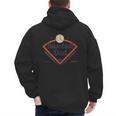 Baseball Dad Diamond Game Day Men's Hoodie Back Print Baseball Dad Diamond Game Day Men's Hoodie Back Print